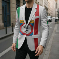 Personalized Italy Apulia Blazer Inspiration Flags Style - Wonder Print Shop