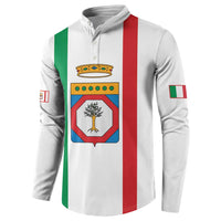 Personalized Italy Apulia Button Sweatshirt Inspiration Flags Style