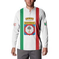 Personalized Italy Apulia Button Sweatshirt Inspiration Flags Style