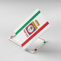 Personalized Italy Apulia Canvas Wall Art Inspiration Flags Style
