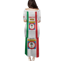 Personalized Italy Apulia Family Matching Puletasi and Hawaiian Shirt Inspiration Flags Style