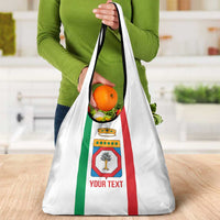 Personalized Italy Apulia Grocery Bag Inspiration Flags Style