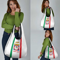 Personalized Italy Apulia Grocery Bag Inspiration Flags Style