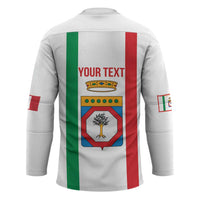 Personalized Italy Apulia Hockey Jersey Inspiration Flags Style - Wonder Print Shop