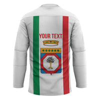 Personalized Italy Apulia Hockey Jersey Inspiration Flags Style - Wonder Print Shop