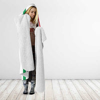 Personalized Italy Apulia Hooded Blanket Inspiration Flags Style