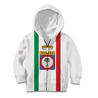 Personalized Italy Apulia Kid Hoodie Inspiration Flags Style
