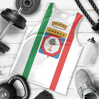 Personalized Italy Apulia Men Tank Top Inspiration Flags Style