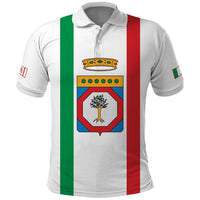 Personalized Italy Apulia Polo Shirt Inspiration Flags Style