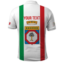 Personalized Italy Apulia Polo Shirt Inspiration Flags Style