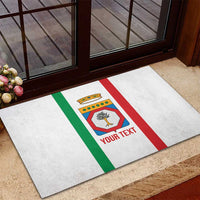 Personalized Italy Apulia Rubber Doormat Inspiration Flags Style