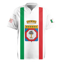 Personalized Italy Apulia Rugby Jersey Inspiration Flags Style
