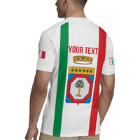Personalized Italy Apulia Rugby Jersey Inspiration Flags Style