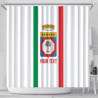 Personalized Italy Apulia Shower Curtain Inspiration Flags Style