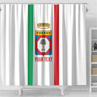 Personalized Italy Apulia Shower Curtain Inspiration Flags Style