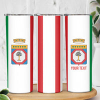 Personalized Italy Apulia Skinny Tumbler Inspiration Flags Style