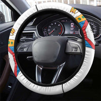 Italy Apulia Steering Wheel Cover Inspiration Flags Style