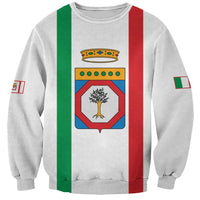 Personalized Italy Apulia Sweatshirt Inspiration Flags Style