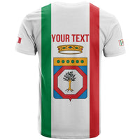 Personalized Italy Apulia T Shirt Inspiration Flags Style