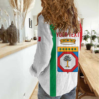 Personalized Italy Apulia Women Casual Shirt Inspiration Flags Style