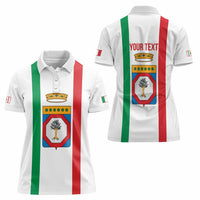 Personalized Italy Apulia Women Polo Shirt Inspiration Flags Style