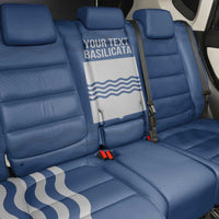 Personalized Italy Basilicata Back Car Seat Cover Inspiration Flags Style
