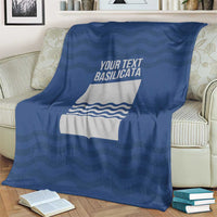 Personalized Italy Basilicata Blanket Inspiration Flags Style