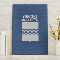 Personalized Italy Basilicata Canvas Wall Art Inspiration Flags Style