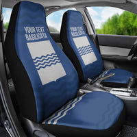 Personalized Italy Basilicata Car Seat Cover Inspiration Flags Style