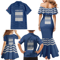 Personalized Italy Basilicata Family Matching Mermaid Dress and Hawaiian Shirt Inspiration Flags Style