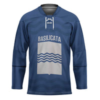 Personalized Italy Basilicata Hockey Jersey Inspiration Flags Style - Wonder Print Shop