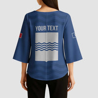 Personalized Italy Basilicata Kimono Sleeve Blouse Inspiration Flags Style - Wonder Print Shop