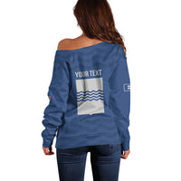 Personalized Italy Basilicata Off Shoulder Sweater Inspiration Flags Style