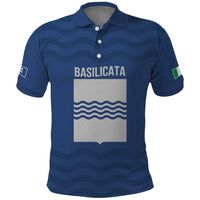 Personalized Italy Basilicata Polo Shirt Inspiration Flags Style