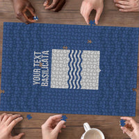 Personalized Italy Basilicata Puzzle Inspiration Flags Style - Wonder Print Shop