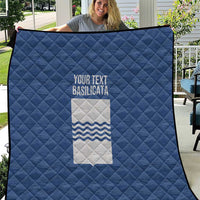 Personalized Italy Basilicata Quilt Inspiration Flags Style