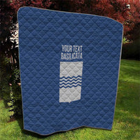 Personalized Italy Basilicata Quilt Inspiration Flags Style