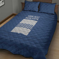 Personalized Italy Basilicata Quilt Bed Set Inspiration Flags Style