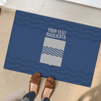 Personalized Italy Basilicata Rubber Doormat Inspiration Flags Style