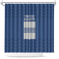 Personalized Italy Basilicata Shower Curtain Inspiration Flags Style