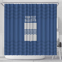 Personalized Italy Basilicata Shower Curtain Inspiration Flags Style