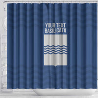 Personalized Italy Basilicata Shower Curtain Inspiration Flags Style
