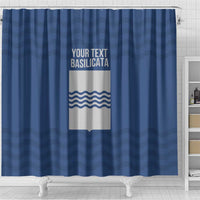 Personalized Italy Basilicata Shower Curtain Inspiration Flags Style