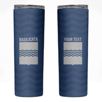 Personalized Italy Basilicata Skinny Tumbler Inspiration Flags Style