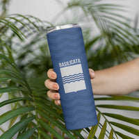 Personalized Italy Basilicata Skinny Tumbler Inspiration Flags Style