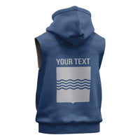 Personalized Italy Basilicata Sleeveless Zip Hoodie Inspiration Flags Style - Wonder Print Shop