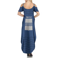 Personalized Italy Basilicata Summer Maxi Dress Inspiration Flags Style