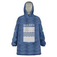 Personalized Italy Basilicata Wearable Blanket Hoodie Inspiration Flags Style