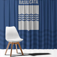 Personalized Italy Basilicata Window Curtain Inspiration Flags Style