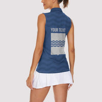 Personalized Italy Basilicata Women Sleeveless Polo Shirt Inspiration Flags Style